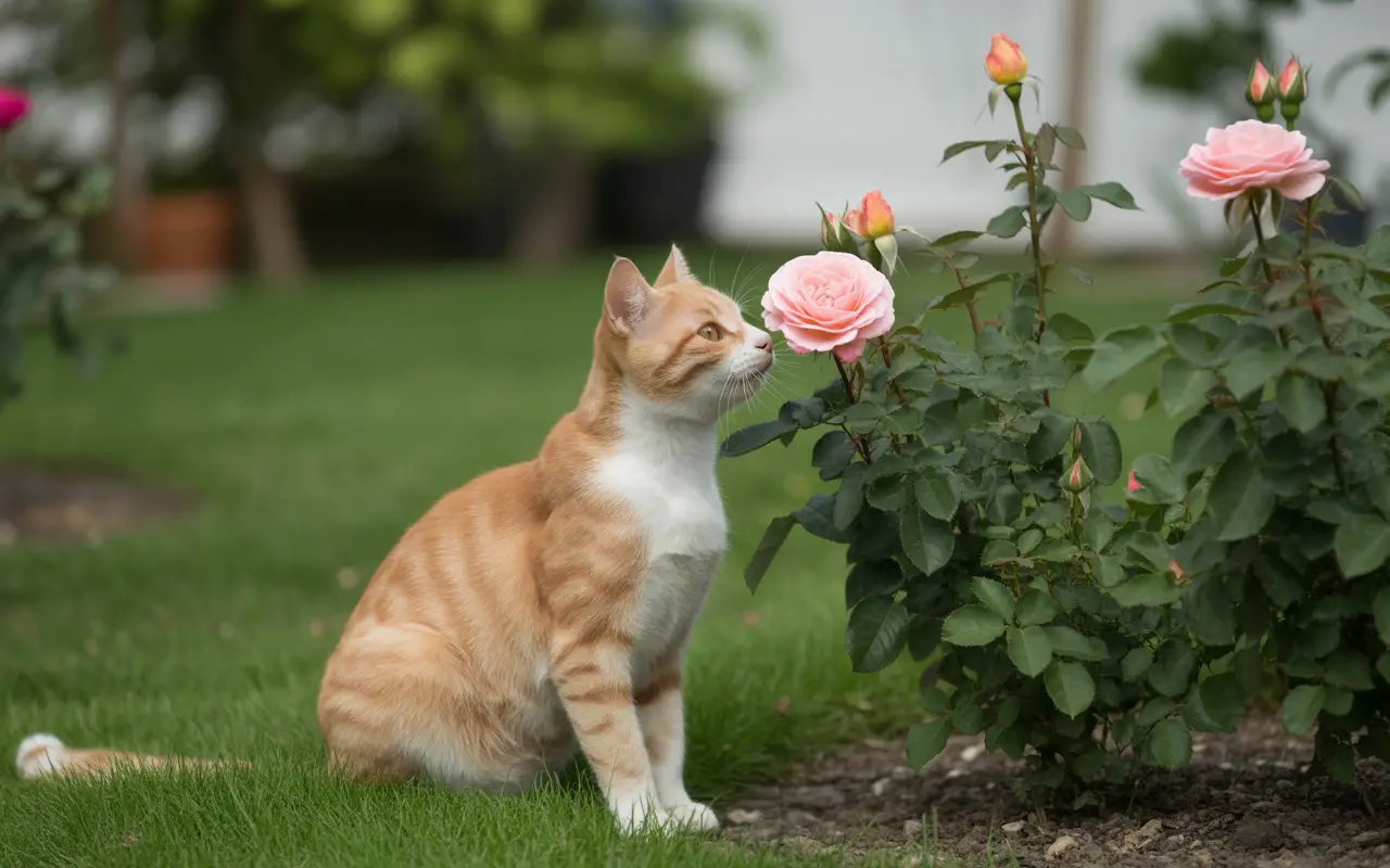 Are Roses Toxic to Cats