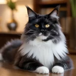 Maine Coon Tuxedo Cat