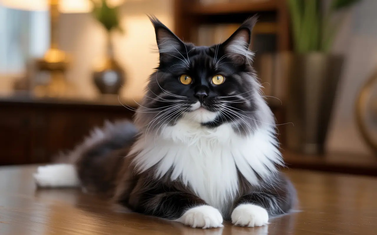 Maine Coon Tuxedo Cat: Traits, Personality, and Care Guide
