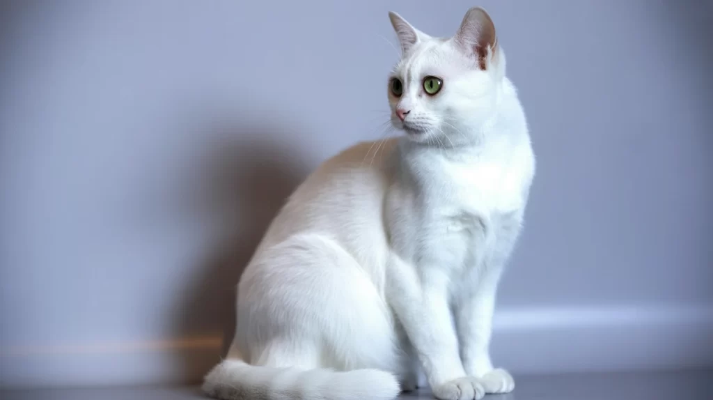 Russian White Cat Russian White Cat