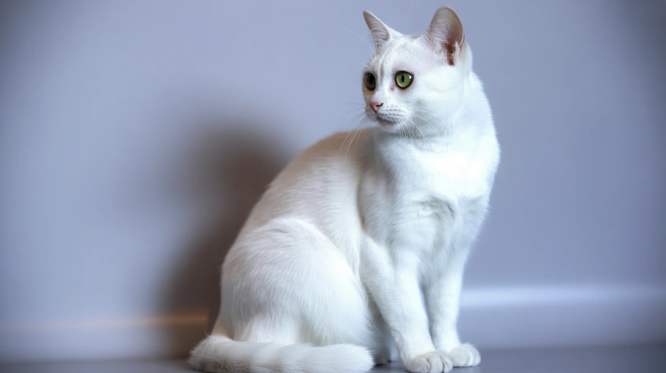 Russian White Cat